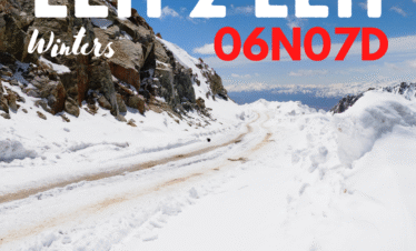 Ice, monasteries & endless skies — Leh winters hit different.